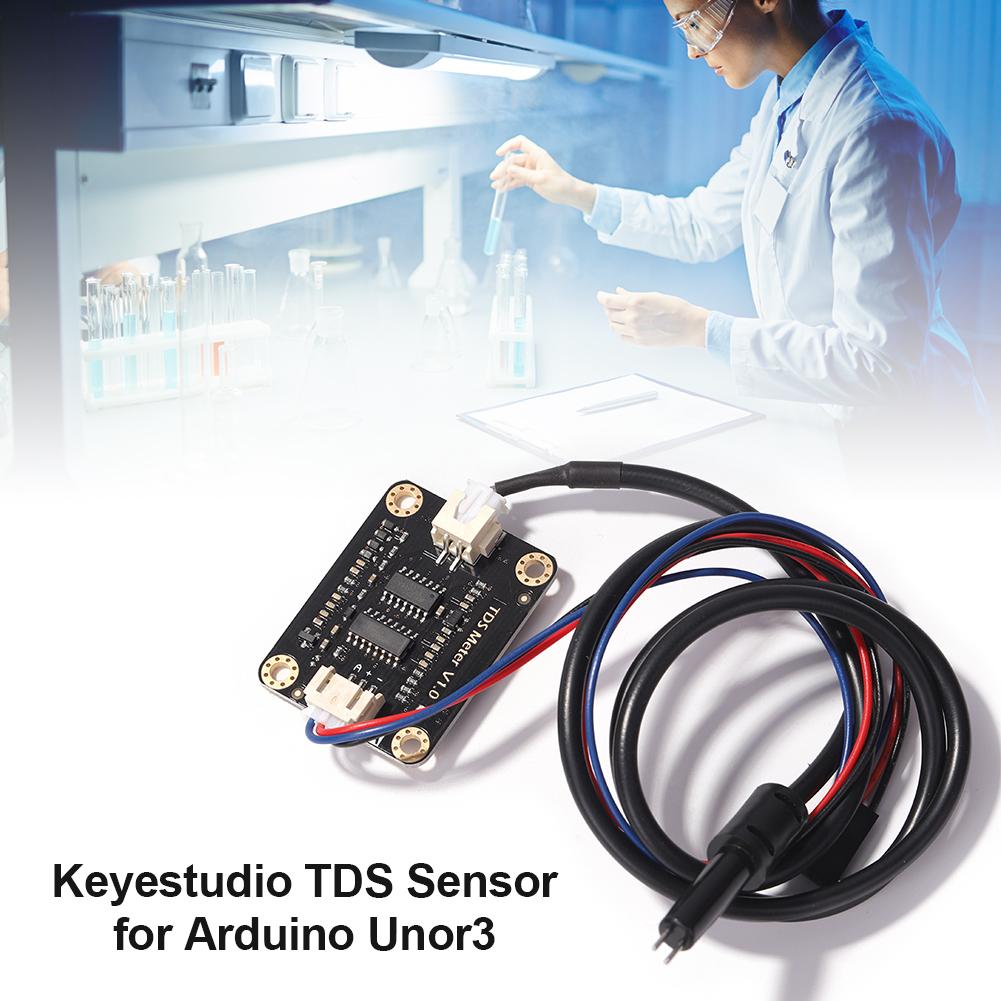 Keyestudio TDS Meter Board Module Water Meter Filter Measuring for China Mainland
Keyestudio TDS Meter Board Module Water Meter Filter Measuring for China Mainland