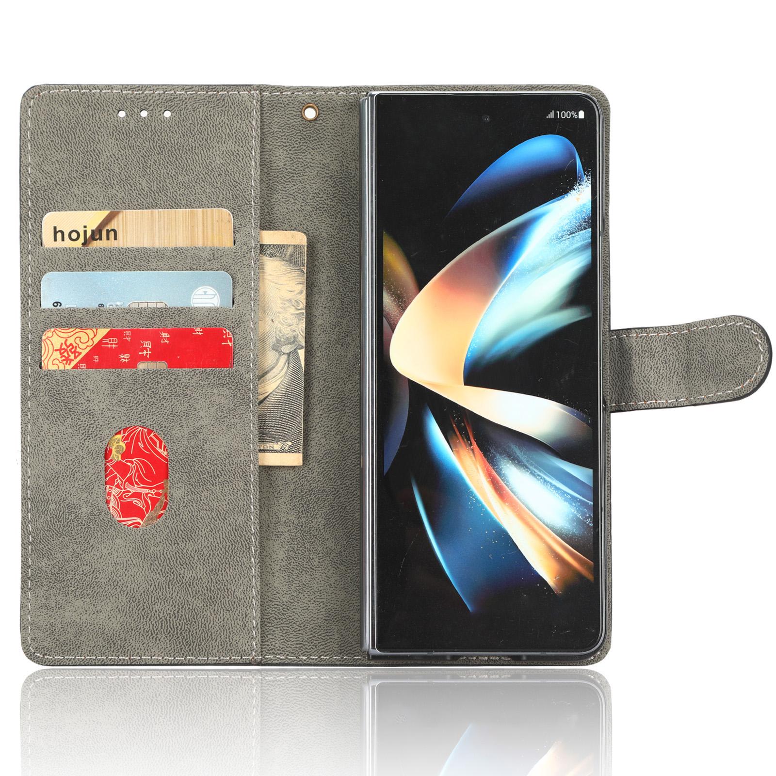 For Samsung Galaxy Z Fold3 5G Leather Phone Case RFID Blocking Wallet Stand Smartphone Cover with Strap Purple
For Samsung Galaxy Z Fold3 5G Leather Phone Case RFID Blocking Wallet Stand Smartphone Cover with Strap Purple