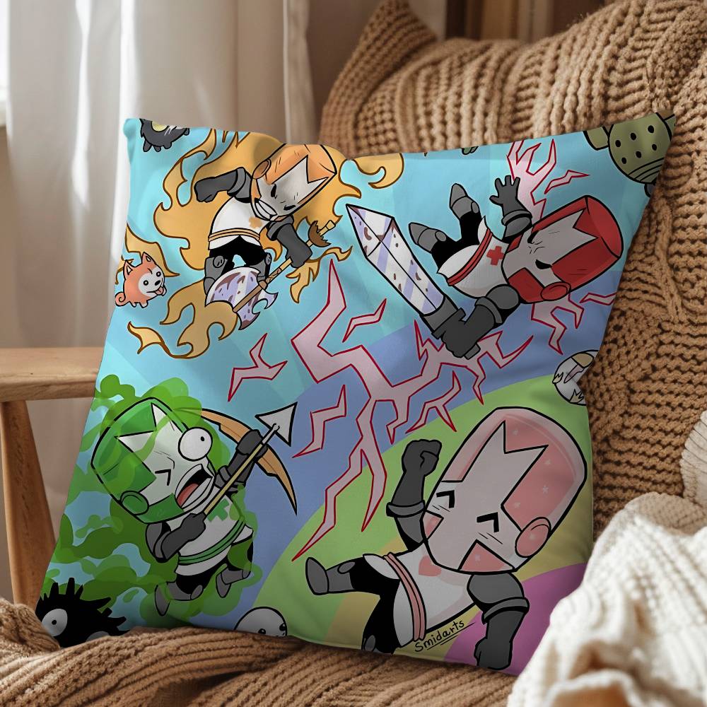 Art cute cool Castle Crashers pillow cover living room sofa cushion cover bedroom room bed pillow cover home decoration 45x45 cm
Art cute cool Castle Crashers pillow cover living room sofa cushion cover bedroom room bed pillow cover home decoration 45x45 cm