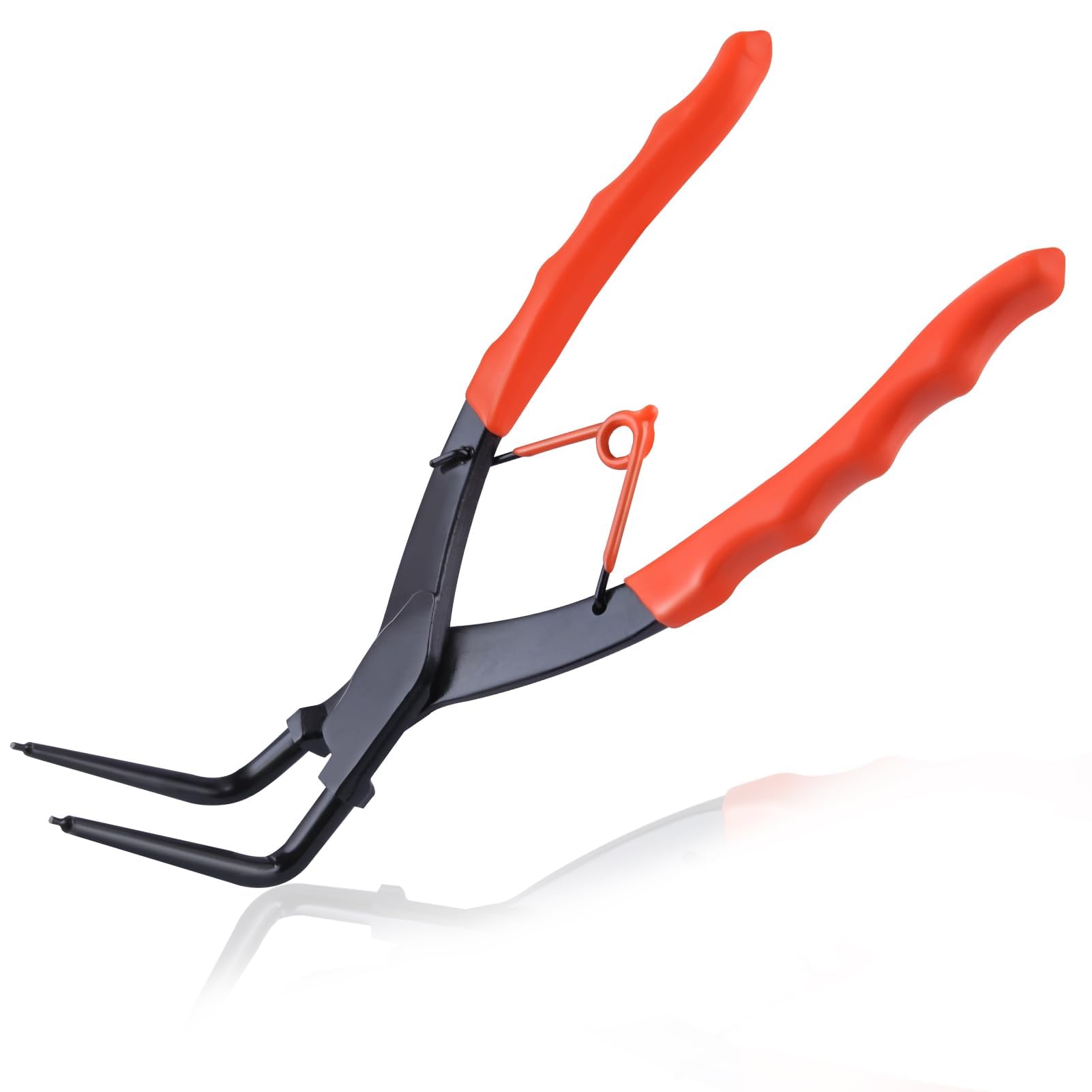 LEONTOOL Изогнутые длинные клещи для стопорных колец для отверстий Клещи для стопорных колец Длинногубцы Штифтовые клещи Клещи для стопорных колец Инструмент для снятия клещей Общая длина 170 мм Подпружиненная рукоятка оранжевый
LEONTOOL Изогнутые длинные клещи для стопорных колец для отверстий Клещи для стопорных колец Длинногубцы Штифтовые клещи Клещи для стопорных колец Инструмент для снятия клещей Общая длина 170 мм Подпружиненная рукоятка оранжевый