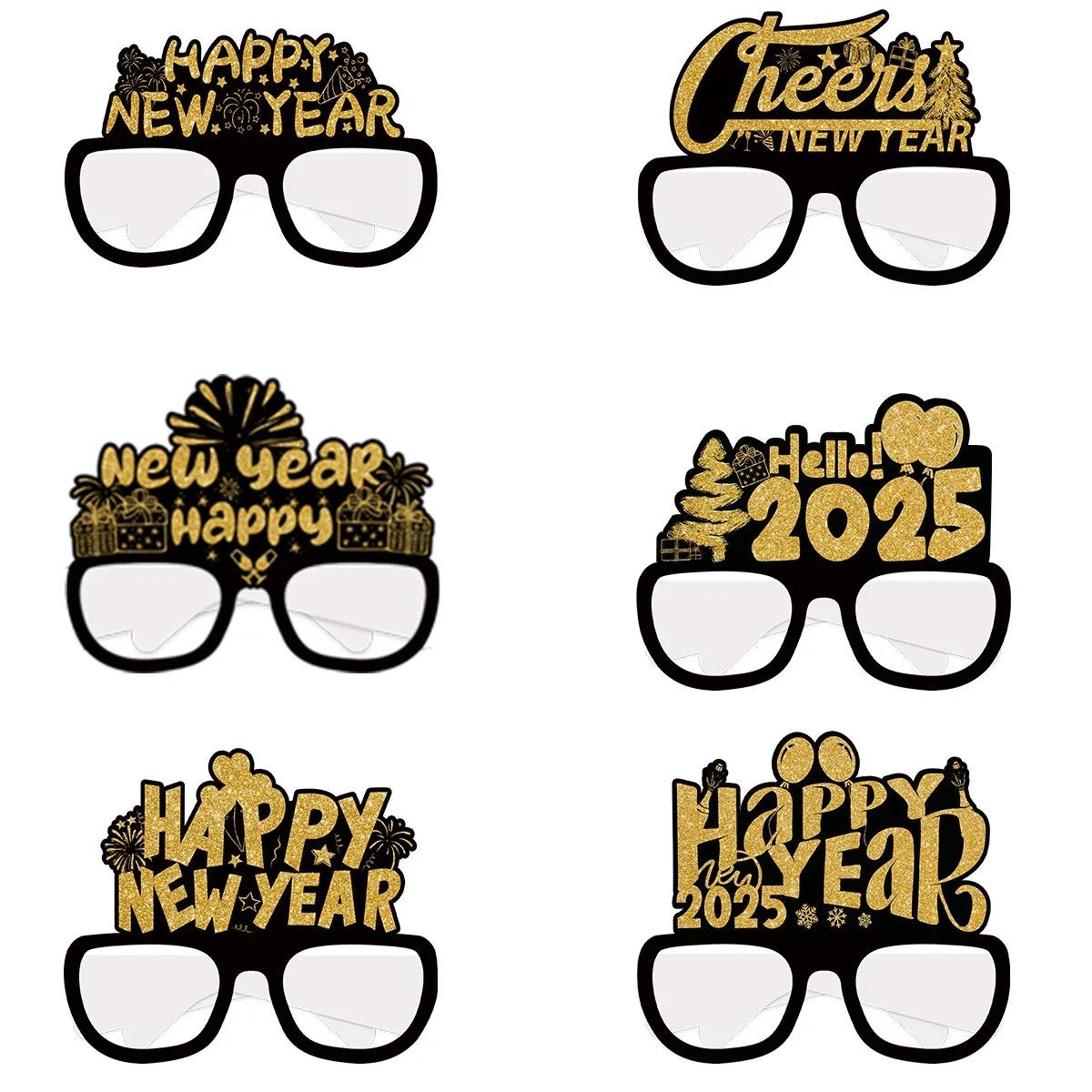 2025 Happy New Year Glasses Frame Black Golden Paperboard Glasses Celebrate New Year 2025 Photo Props Happy New Year Party Decor
2025 Happy New Year Glasses Frame Black Golden Paperboard Glasses Celebrate New Year 2025 Photo Props Happy New Year Party Decor