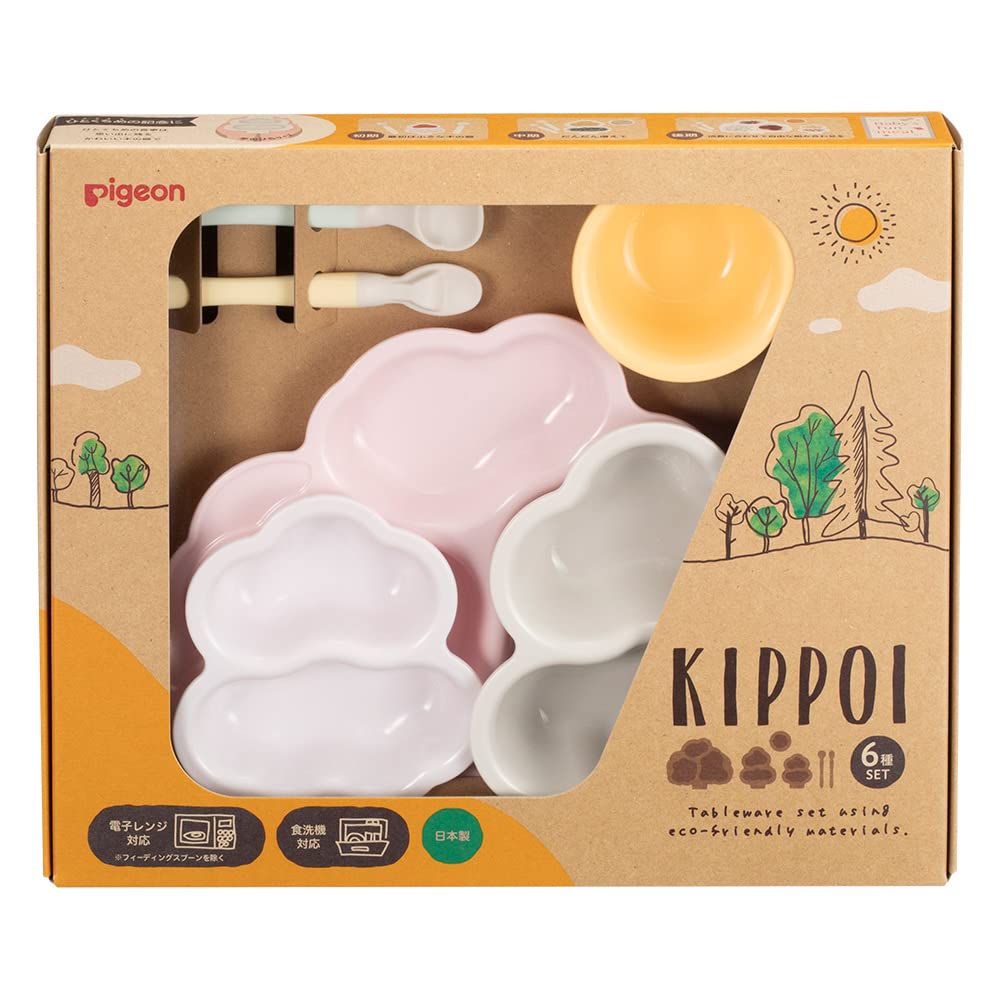 Pigeon KIPPOI Детская посуда Детский розовый Персиковый 1 Набор Набор, & Белый, коричневый
Pigeon KIPPOI Детская посуда Детский розовый Персиковый 1 Набор Набор, & Белый, коричневый