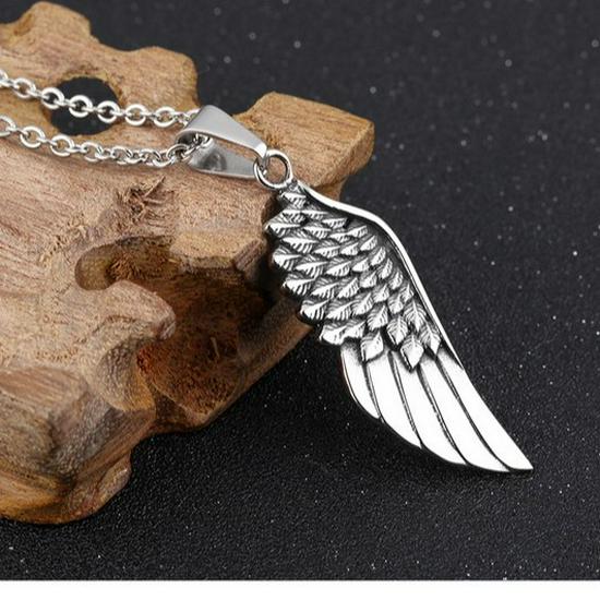 Японское и корейское минималистичное титановое ожерелье с крыльями ангела – Модный, универсальный хип-хоп кулон Pendant without Chain
Японское и корейское минималистичное титановое ожерелье с крыльями ангела – Модный, универсальный хип-хоп кулон Pendant without Chain