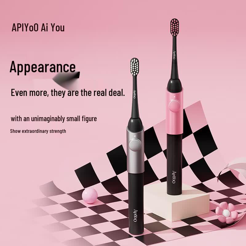 ApiYoo MOX Portable Electric Toothbrush CN plug (adapter included)
ApiYoo MOX Portable Electric Toothbrush CN plug (adapter included)