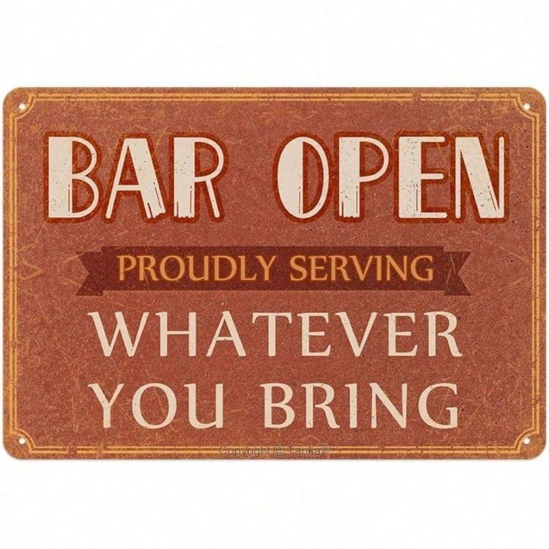 Metal Wall Art Sign, Vintage Tin Poster 8x12 Inch, Retro Bar Decoration, Gift for Men
Metal Wall Art Sign, Vintage Tin Poster 8x12 Inch, Retro Bar Decoration, Gift for Men