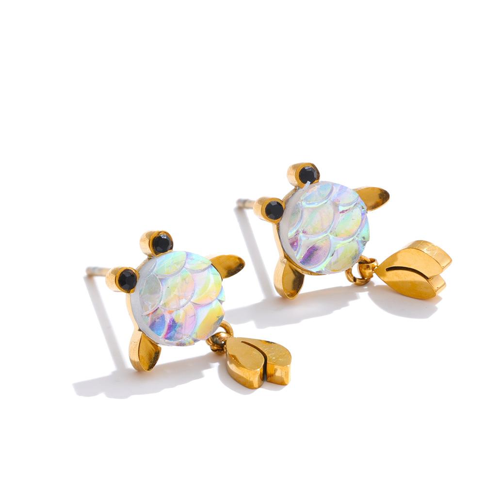 Yhpup Exquisite Colorful Resin Lucky Goldfish Dangle Earrings for Women Stainless Steel Aesthetic Daily Jewelry Prevent Allergy
Yhpup Exquisite Colorful Resin Lucky Goldfish Dangle Earrings for Women Stainless Steel Aesthetic Daily Jewelry Prevent Allergy