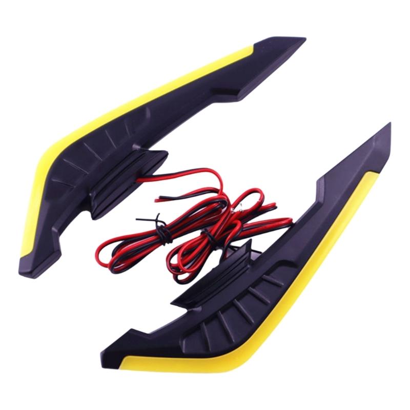 Customizable LED Lighting Winglets Body Trim Sticker Fairing Air Deflectors For Motorcycles Electric Bikes, Weatherproof
Customizable LED Lighting Winglets Body Trim Sticker Fairing Air Deflectors For Motorcycles Electric Bikes, Weatherproof