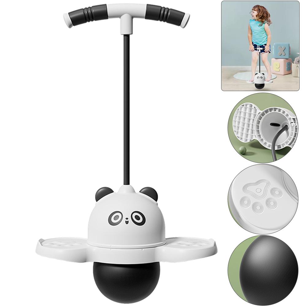 Panda Jumping Ball Тренування для балансу Допоможіть рости Фітнес-вправи Еластичний м’яч з ручкою Розваги на свіжому повітрі Обладнання для підстрибування чорний білий колір
Panda Jumping Ball Тренування для балансу Допоможіть рости Фітнес-вправи Еластичний м’яч з ручкою Розваги на свіжому повітрі Обладнання для підстрибування чорний білий колір