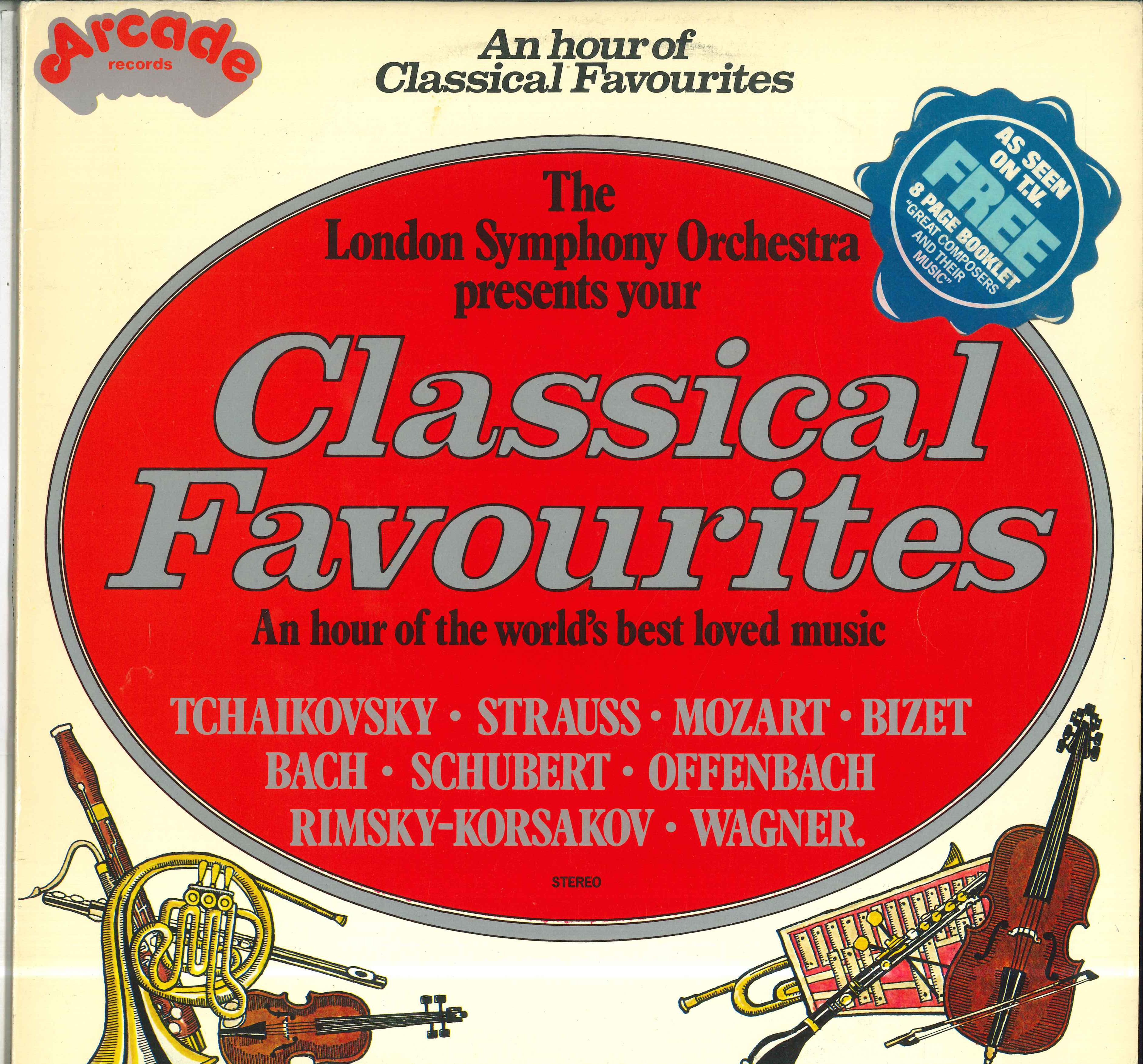 LP Record EZRA RACHLIN LONDON SYMPHONY ORCHE Classical Favorites ADEP33 ARCADE RECORDS 1977 UK Classical Used
LP Record EZRA RACHLIN LONDON SYMPHONY ORCHE Classical Favorites ADEP33 ARCADE RECORDS 1977 UK Classical Used