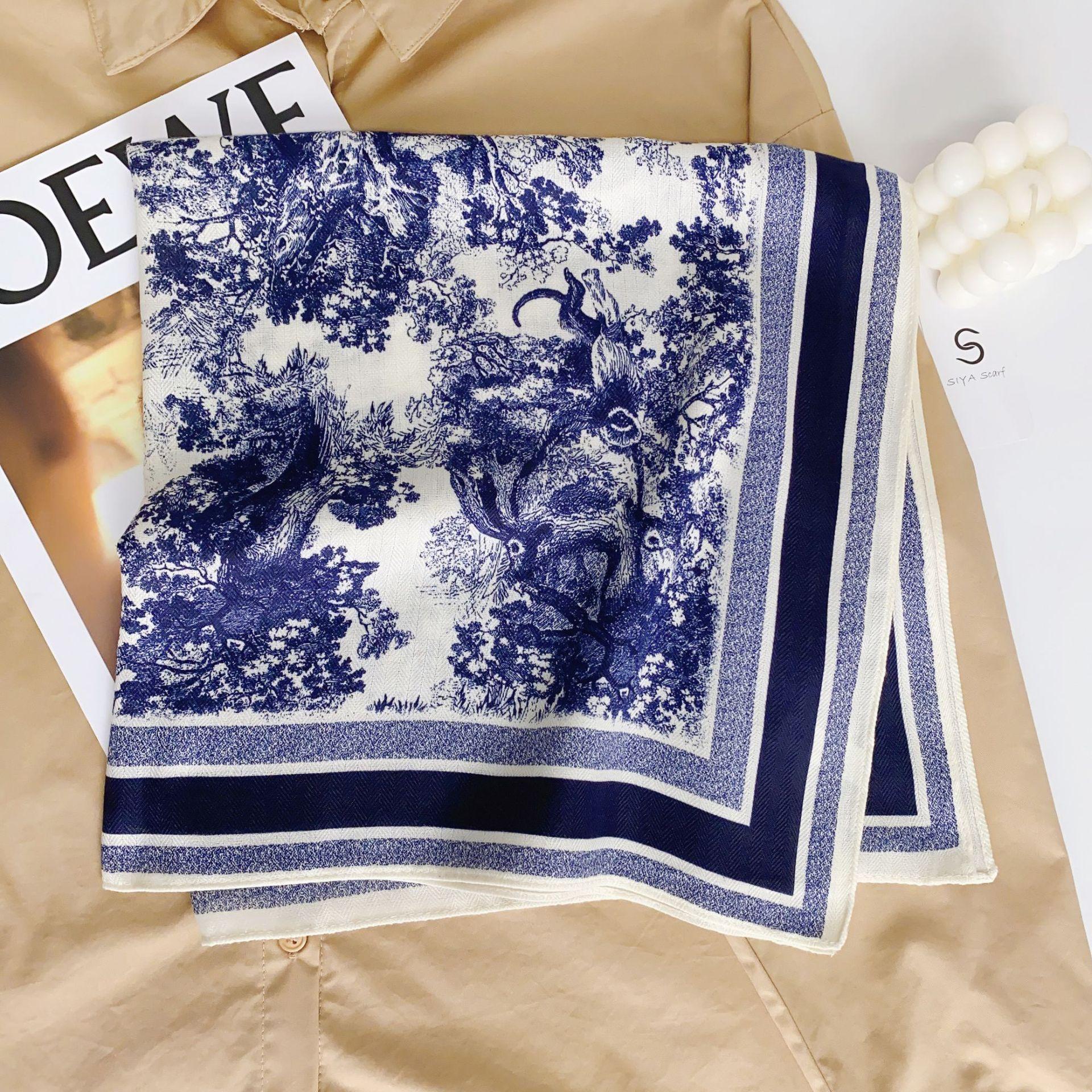 Модная бандана, хлопковый шейный шарф, женский роскошный шарф с цветочным принтом, носовой платок, квадратная повязка на голову 68x68cm пфальц синий
Модная бандана, хлопковый шейный шарф, женский роскошный шарф с цветочным принтом, носовой платок, квадратная повязка на голову 68x68cm пфальц синий