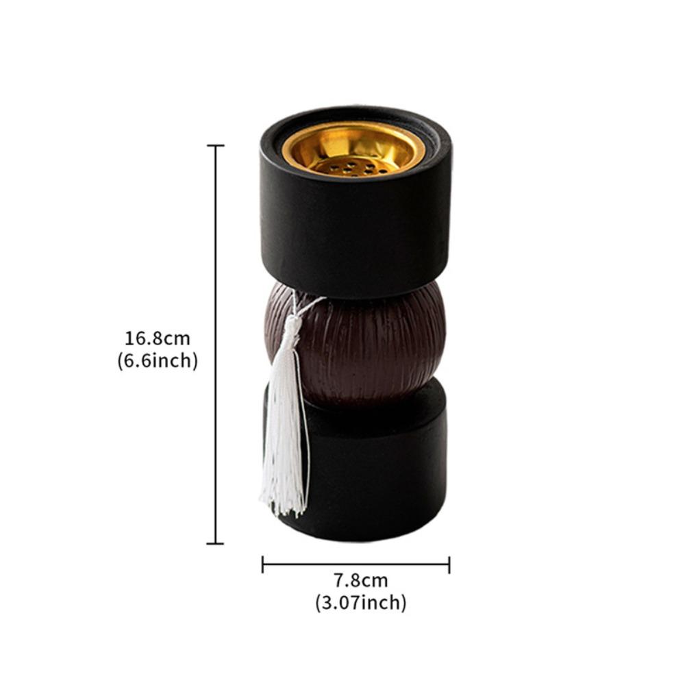 Light Luxury Desktop Furnace Ornaments Tassel Dumbbells Aromatherapy Furnace Desktop Ornament чорний
Light Luxury Desktop Furnace Ornaments Tassel Dumbbells Aromatherapy Furnace Desktop Ornament чорний
