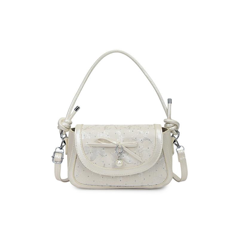 Pink bow underarm bag women s summer new sweet niche shoulder bag textured messenger bag білий
Pink bow underarm bag women s summer new sweet niche shoulder bag textured messenger bag білий