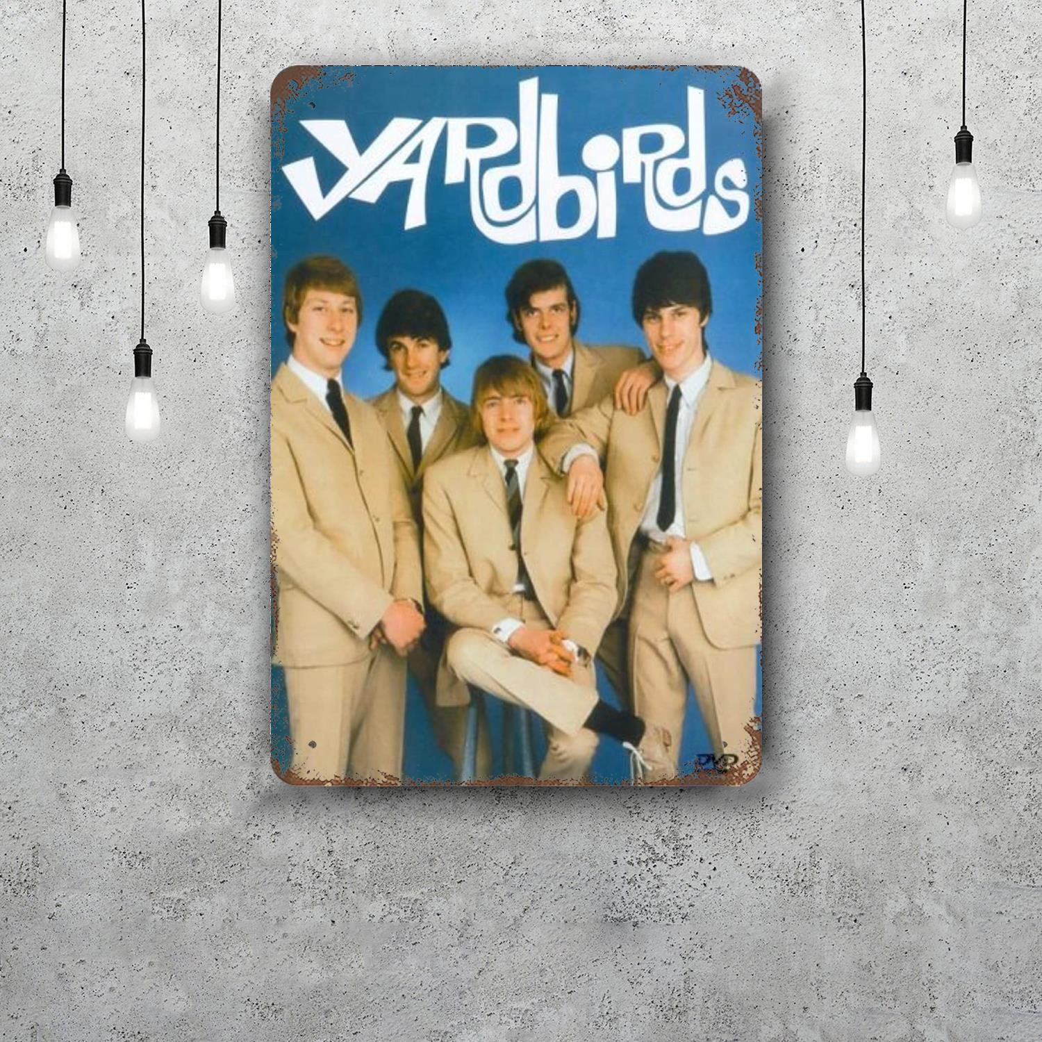 The Yardbirds Band Metal Signs wall decor Vintage Tin Signs Captain Metal Poster Decor for Bar Pub Club Wall Decoration 20x30cm(7.8x11.8inch)
The Yardbirds Band Metal Signs wall decor Vintage Tin Signs Captain Metal Poster Decor for Bar Pub Club Wall Decoration 20x30cm(7.8x11.8inch)