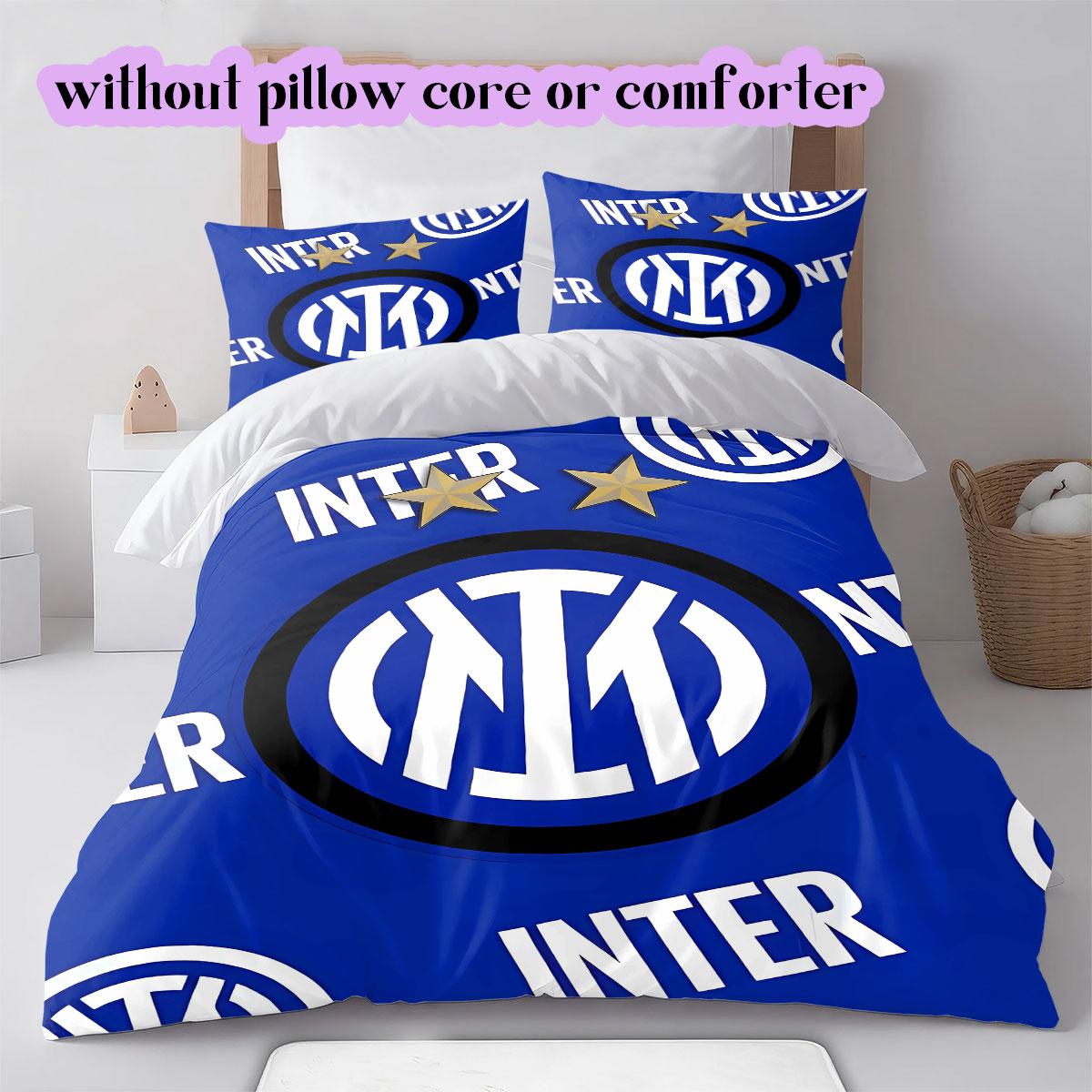 Inter Milan Pattern Bedding,Quilt Set Quilt Cover Pillowcase Home Birthday Gift (1*duvet cover+2*pillowcase,without core) 135x200cm
Inter Milan Pattern Bedding,Quilt Set Quilt Cover Pillowcase Home Birthday Gift (1*duvet cover+2*pillowcase,without core) 135x200cm