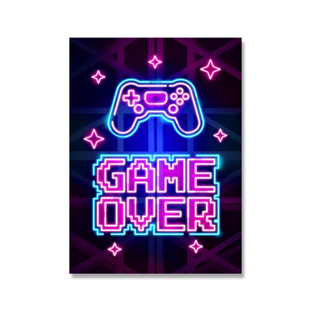 Приветственный текст геймера Цитата Неоновый свет Арт Плакат Нет игры нет жизни Картина на холсте Современная настенная картина для гостиной Домашний декор 40x50cm No Framed
Приветственный текст геймера Цитата Неоновый свет Арт Плакат Нет игры нет жизни Картина на холсте Современная настенная картина для гостиной Домашний декор 40x50cm No Framed
