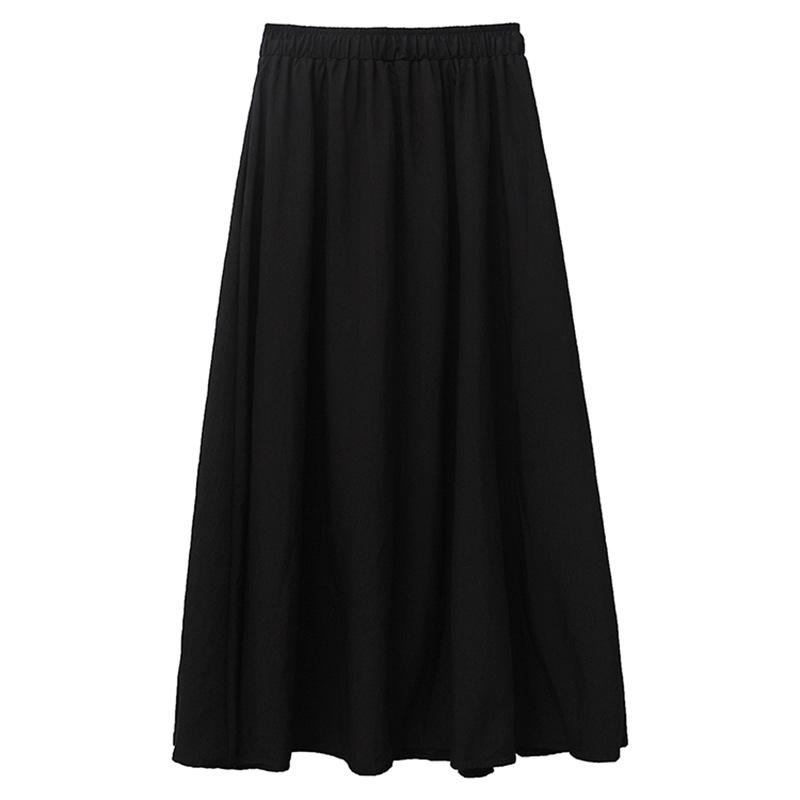 Casual daily versatile double pocket solid color Yamamoto skirt women, early autumn new high waist elastic literary long A-shaped skirt One size чёрный
Casual daily versatile double pocket solid color Yamamoto skirt women, early autumn new high waist elastic literary long A-shaped skirt One size чёрный