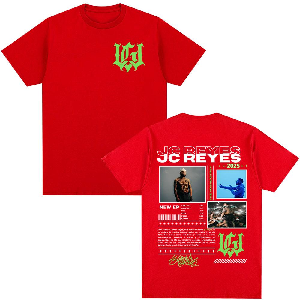 Rapper Jc Reyes Тур 2025 Графические Футболки Мужские Женские Одежда Модные Футболки Хлопок Повседневные Большого Размера Короткий Рукав Футболки S
Rapper Jc Reyes Тур 2025 Графические Футболки Мужские Женские Одежда Модные Футболки Хлопок Повседневные Большого Размера Короткий Рукав Футболки S
