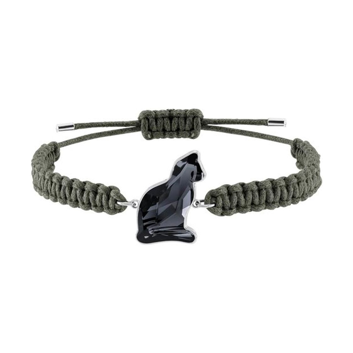 Swarovski Cat Woven Rope Bracelet Women bracelets Green 5431409 Box (Random Color)
Swarovski Cat Woven Rope Bracelet Women bracelets Green 5431409 Box (Random Color)
