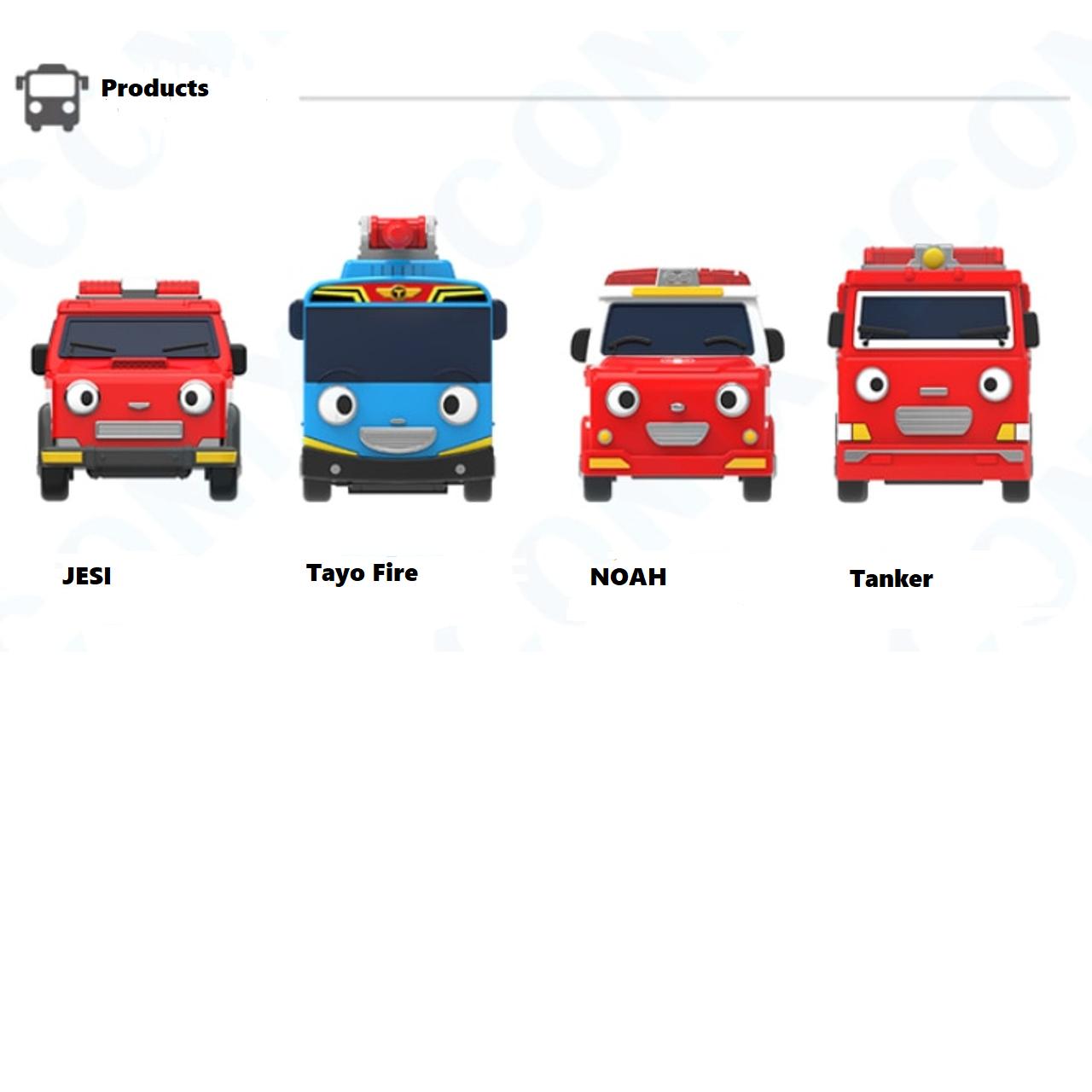 TAYO Little Bus Friends Special V.9 Мини-автомобиль, набор игрушек из 4 предметов, команда экстренной помощи Tayo Set 9
TAYO Little Bus Friends Special V.9 Мини-автомобиль, набор игрушек из 4 предметов, команда экстренной помощи Tayo Set 9