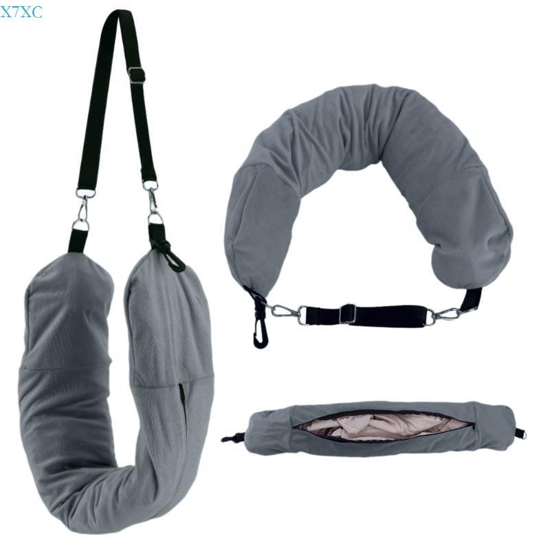 X7XC Fillable Travel Pillow Storage Bag Stuffable Neck Pillow with Clothes for Travel сірий колір
X7XC Fillable Travel Pillow Storage Bag Stuffable Neck Pillow with Clothes for Travel сірий колір