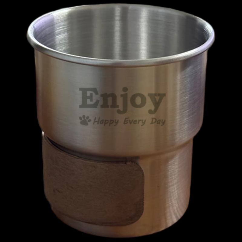 Stainless Steel Camping Mug with Wooden Sleeve
Stainless Steel Camping Mug with Wooden Sleeve