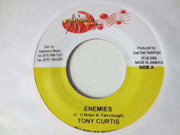 7inch Record TONY CURTIS - Enemies NONE Rashanco Music 2005 Jamaica Reggae, Ska & Dub Used
7inch Record TONY CURTIS - Enemies NONE Rashanco Music 2005 Jamaica Reggae, Ska & Dub Used