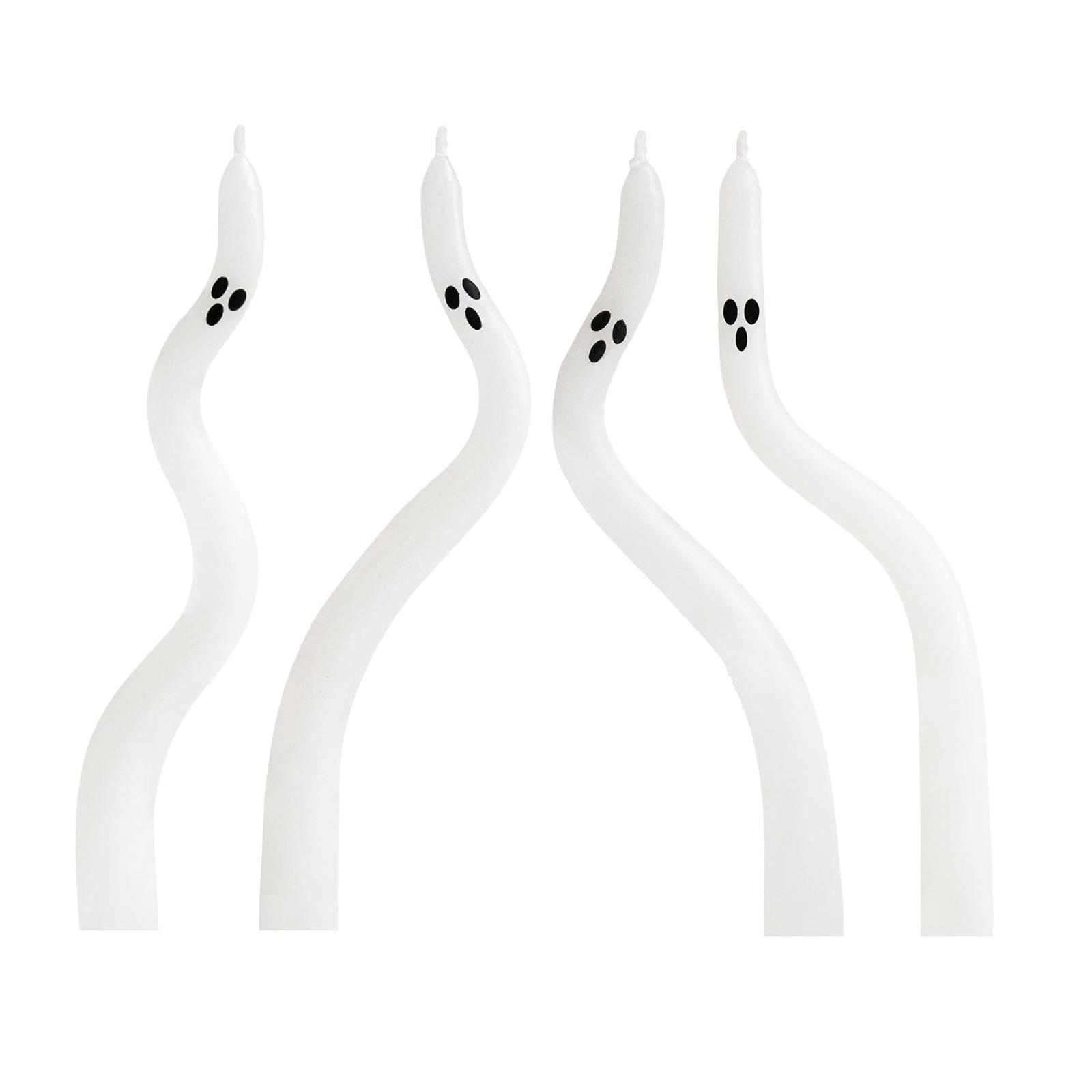 Halloween Decorations Indoor 4Pcs Cute Ghost Taper Candles Halloween Ghost Candles for Mantel Tables Twisted Candle Ornaments
Halloween Decorations Indoor 4Pcs Cute Ghost Taper Candles Halloween Ghost Candles for Mantel Tables Twisted Candle Ornaments