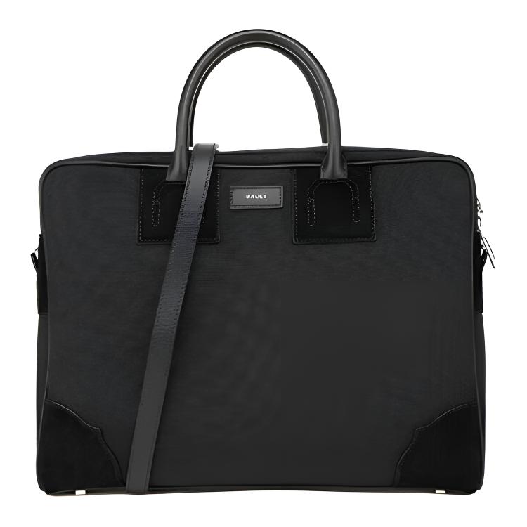 Bally Logo Zip Closure Recycled Polyester Briefcase Men Briefcase Black 6305062 Basic Set (Bag+Dust Bag)
Bally Logo Zip Closure Recycled Polyester Briefcase Men Briefcase Black 6305062 Basic Set (Bag+Dust Bag)