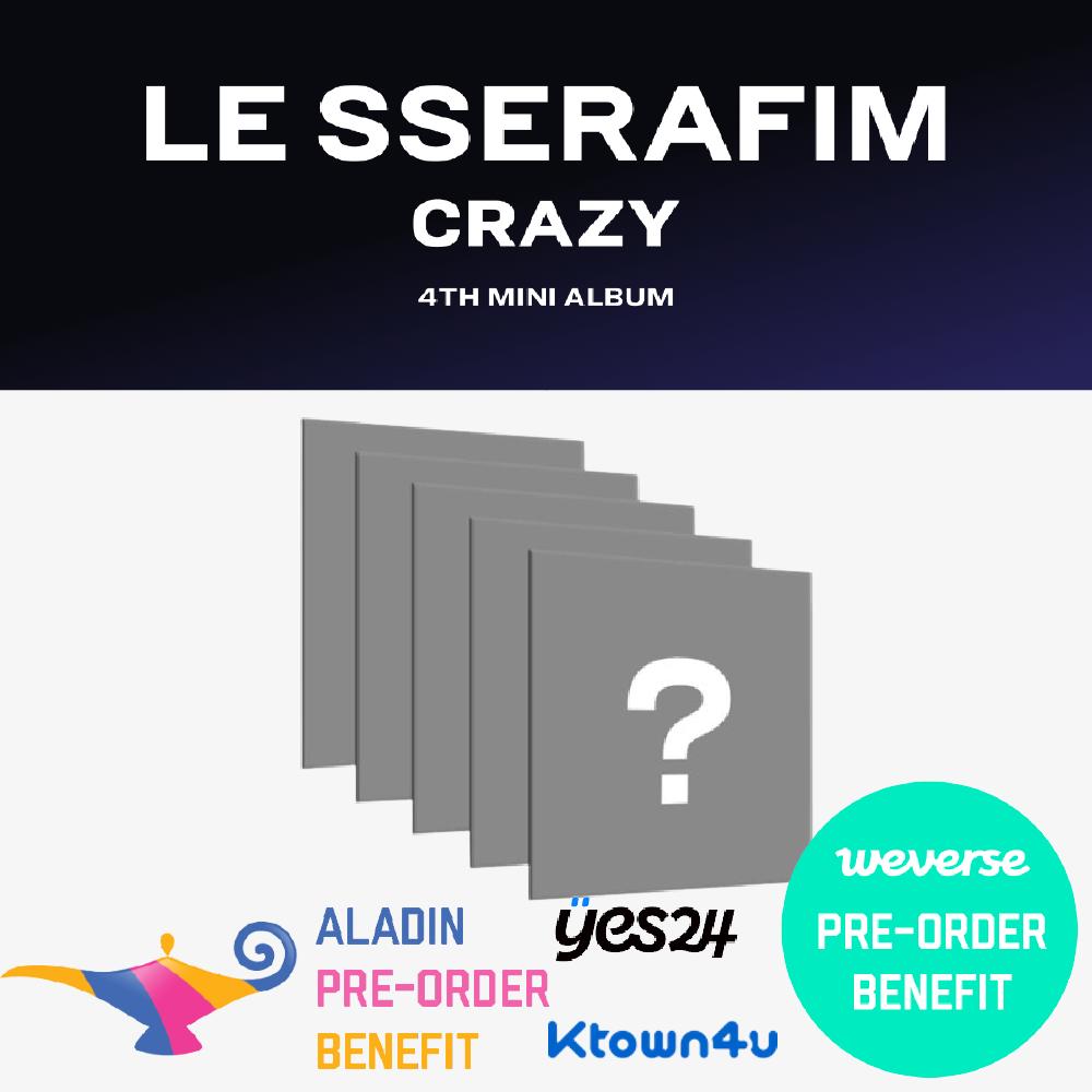 Предварительный заказ LE SSERAFIM 4th Mini Album CRAZY Compact ver. И МАГАЗИН ПОБ
Предварительный заказ LE SSERAFIM 4th Mini Album CRAZY Compact ver. И МАГАЗИН ПОБ