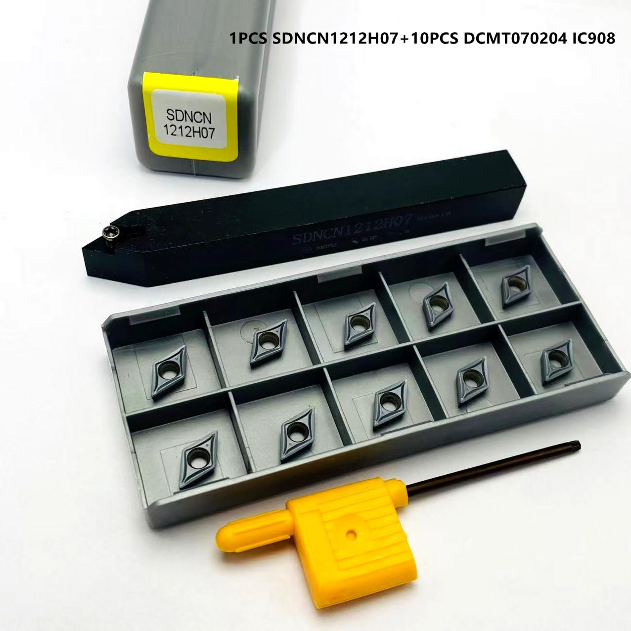 SDNCN1010H07 SDNCN1212H07 SDNCN161H07 SDNCN2020K07 Зовнішній тримач інструменту для автомобіля. dcmt070204 Різальна пластина з твердого сплаву для CNC токарного верстата
SDNCN1010H07 SDNCN1212H07 SDNCN161H07 SDNCN2020K07 Зовнішній тримач інструменту для автомобіля. dcmt070204 Різальна пластина з твердого сплаву для CNC токарного верстата