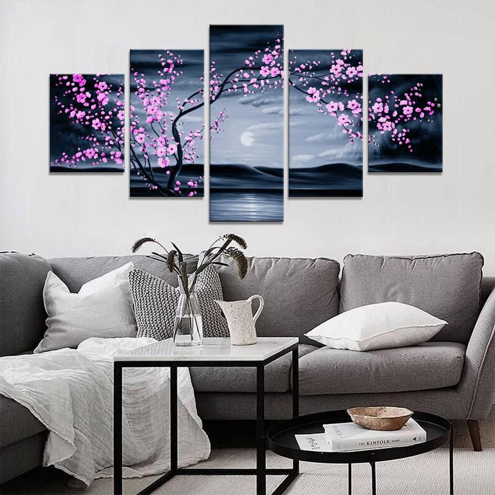 Canvas Wall Art 5 Piece Paintings Sakura Posters Home Living Modular Pictures Decor Prints Living Room And Bedroom Decoration 20X35 20X45 20X55CM
Canvas Wall Art 5 Piece Paintings Sakura Posters Home Living Modular Pictures Decor Prints Living Room And Bedroom Decoration 20X35 20X45 20X55CM