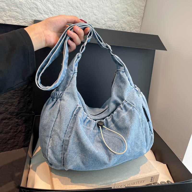 Fashion Denim Bag Women S Bag Versatile Large Capacity Lightweight Women S Shoulder Messenger Bag Tote Bag светло-синий
Fashion Denim Bag Women S Bag Versatile Large Capacity Lightweight Women S Shoulder Messenger Bag Tote Bag светло-синий