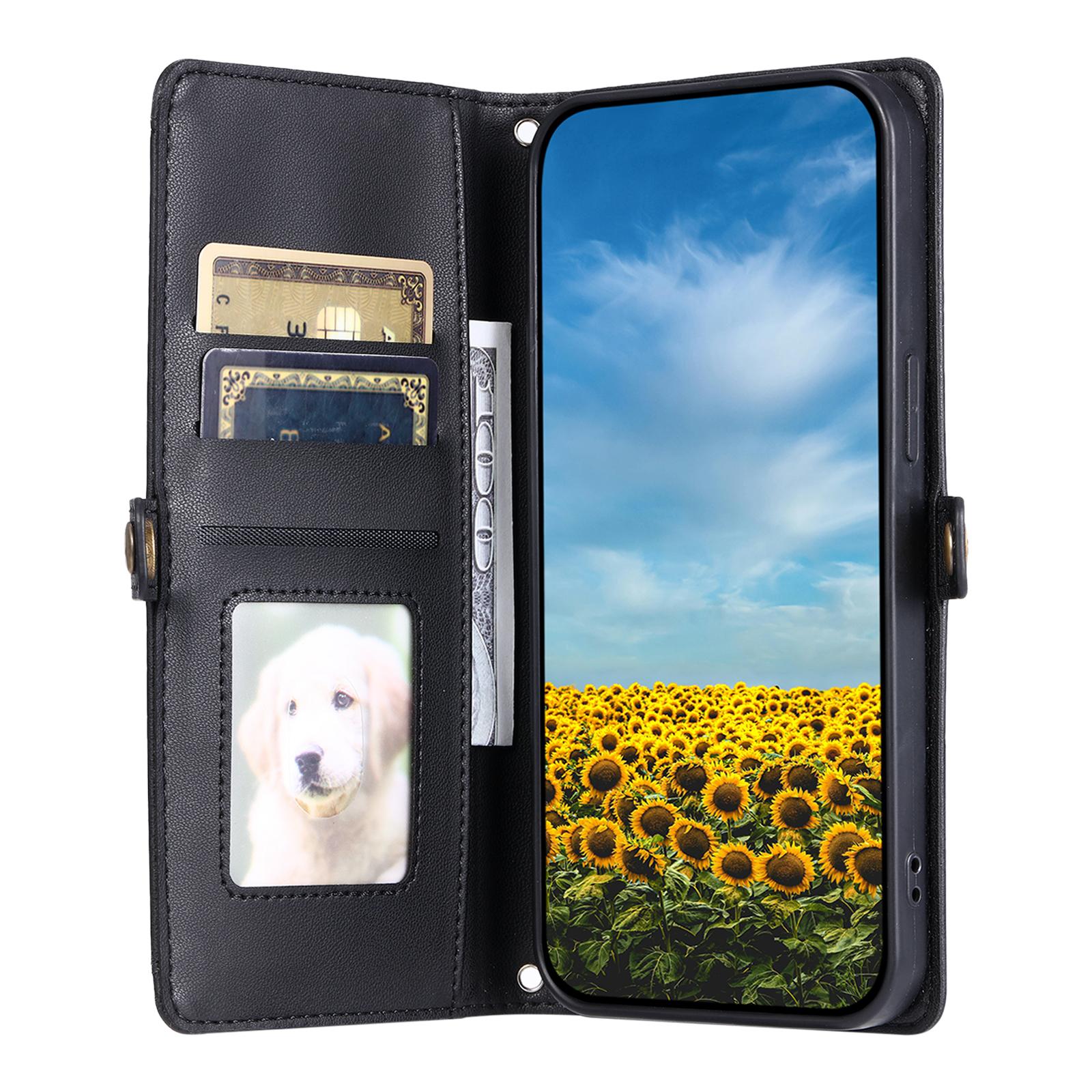 For Nothing Phone (3a) Pro Leather Case with Wrist Strap Wallet Stand Phone Cover Black
For Nothing Phone (3a) Pro Leather Case with Wrist Strap Wallet Stand Phone Cover Black