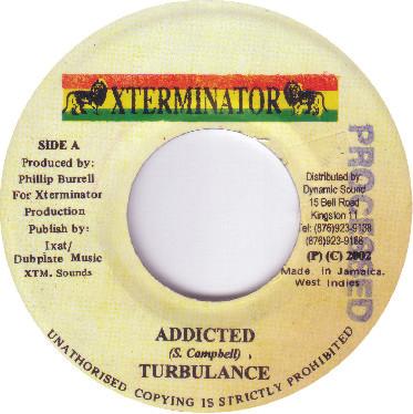7inch Record TURBULENCE / COLOGNE - Addicted / Who s That Man NONE XTerminator 2002 Jamaica Reggae, Ska & Dub Used
7inch Record TURBULENCE / COLOGNE - Addicted / Who s That Man NONE XTerminator 2002 Jamaica Reggae, Ska & Dub Used