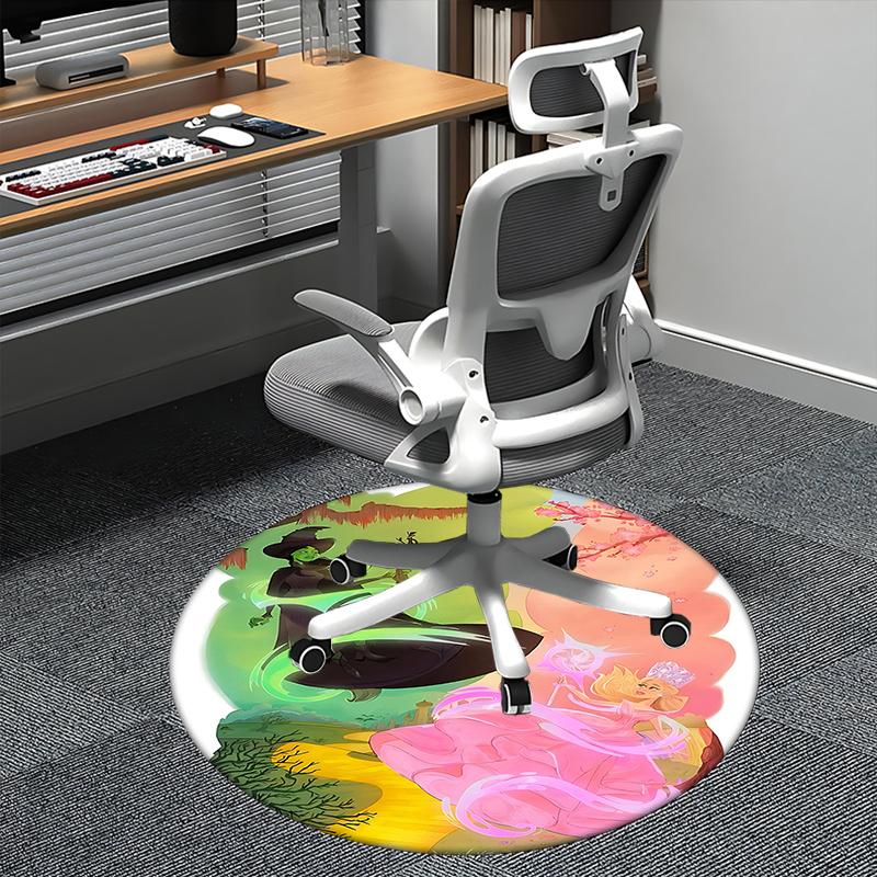 Witch ,Princess Chair mat Round Rug-Office carpet , Machine Washable , Non-slip , Suitable for Living Rooms , Bedrooms , Entryways , and Hol 80cm by 80cm
Witch ,Princess Chair mat Round Rug-Office carpet , Machine Washable , Non-slip , Suitable for Living Rooms , Bedrooms , Entryways , and Hol 80cm by 80cm