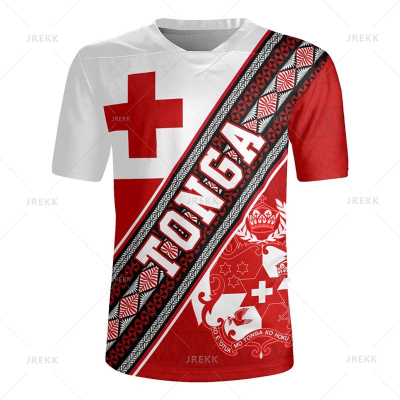 Harajuku 3D Print Tonga Rugby-Jersey V Neck T Shirt The Kingdom Of Tonga Emblem Graphic V neck T-shirts Mens Clothing Tee Shirts XXS
Harajuku 3D Print Tonga Rugby-Jersey V Neck T Shirt The Kingdom Of Tonga Emblem Graphic V neck T-shirts Mens Clothing Tee Shirts XXS