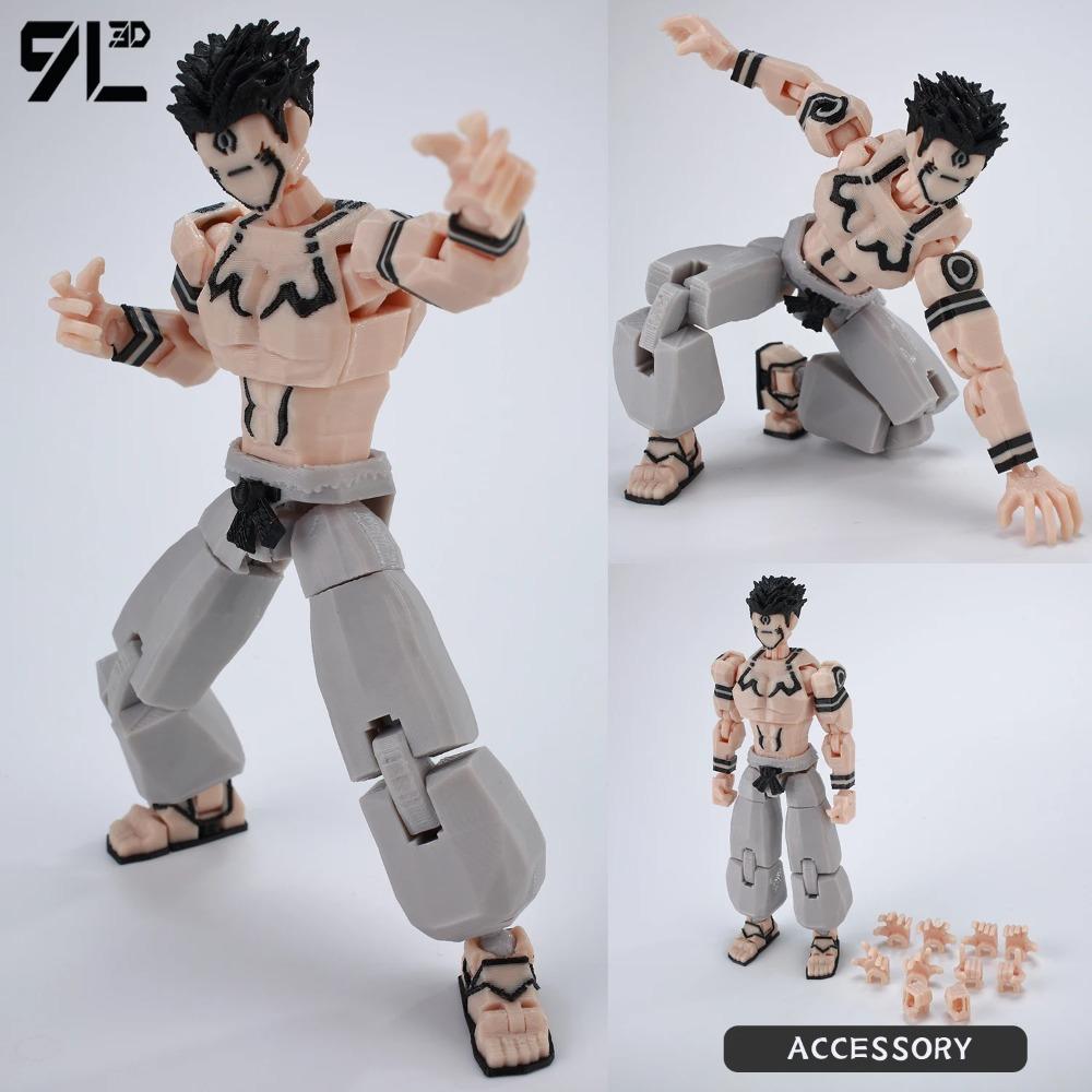 9L 3D Printed Anime Jujutsu Kaisen Sukuna Lucky13 Dummy 13 Movable Shapeshift T13 Action Figures Mannequin Toys for Collectors
9L 3D Printed Anime Jujutsu Kaisen Sukuna Lucky13 Dummy 13 Movable Shapeshift T13 Action Figures Mannequin Toys for Collectors