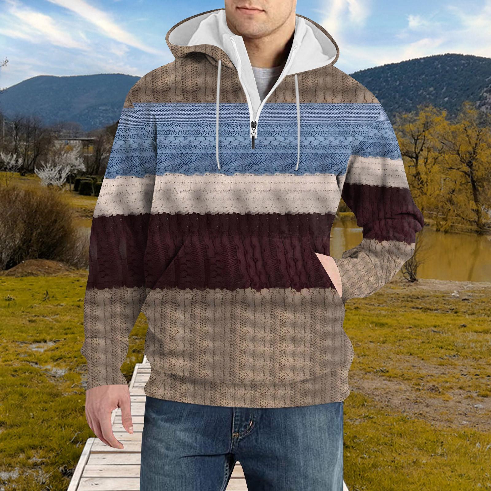 Весенне-осенняя мужская толстовка с воротником-стойкой на открытом воздухе, повседневные свитера, топы M
Весенне-осенняя мужская толстовка с воротником-стойкой на открытом воздухе, повседневные свитера, топы M