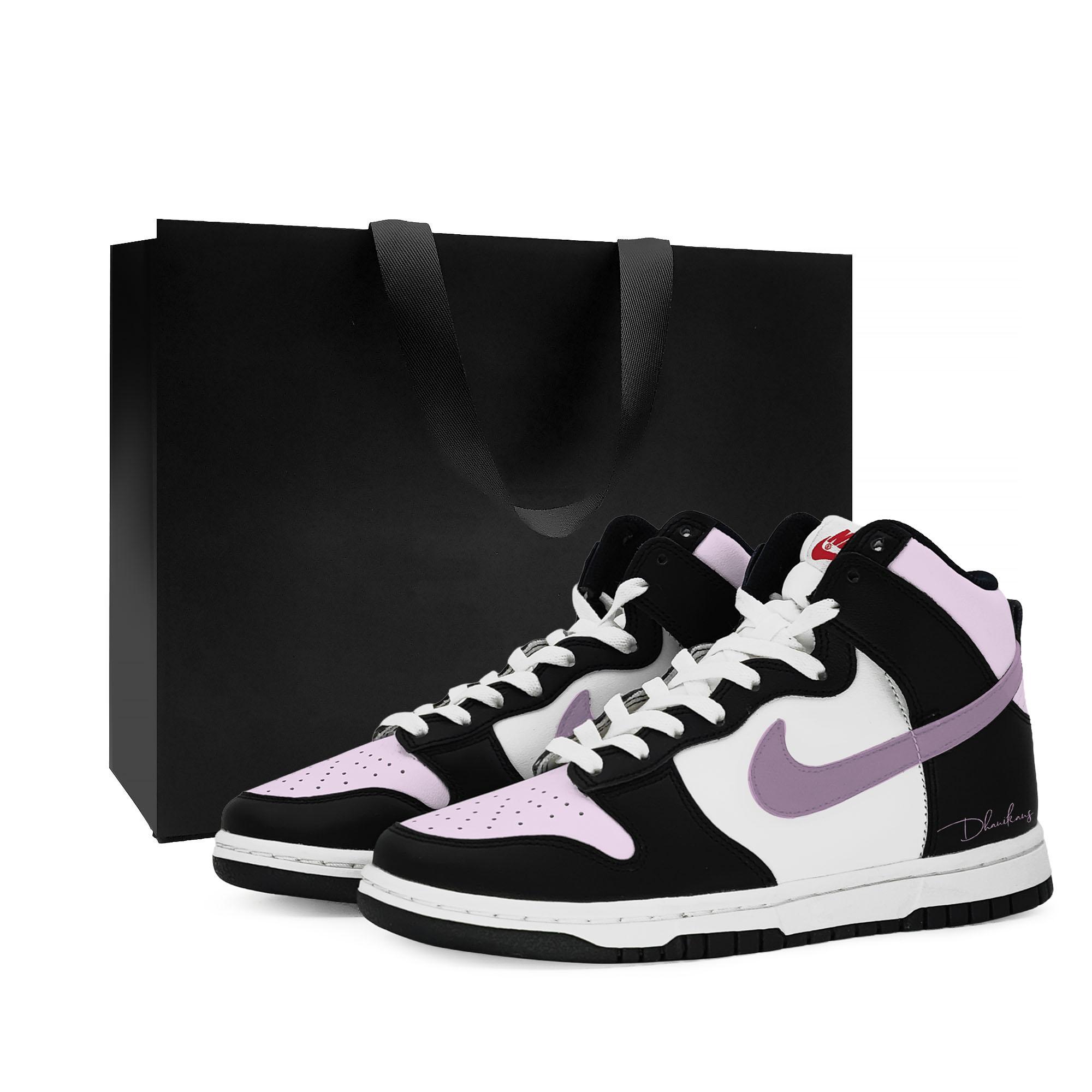 Nike Dunk Thermal Cushioning Abrasion Resistant High top Skateboard Shoes Women s Black White Purple DD1869-103(Team661-) 35.5
Nike Dunk Thermal Cushioning Abrasion Resistant High top Skateboard Shoes Women s Black White Purple DD1869-103(Team661-) 35.5