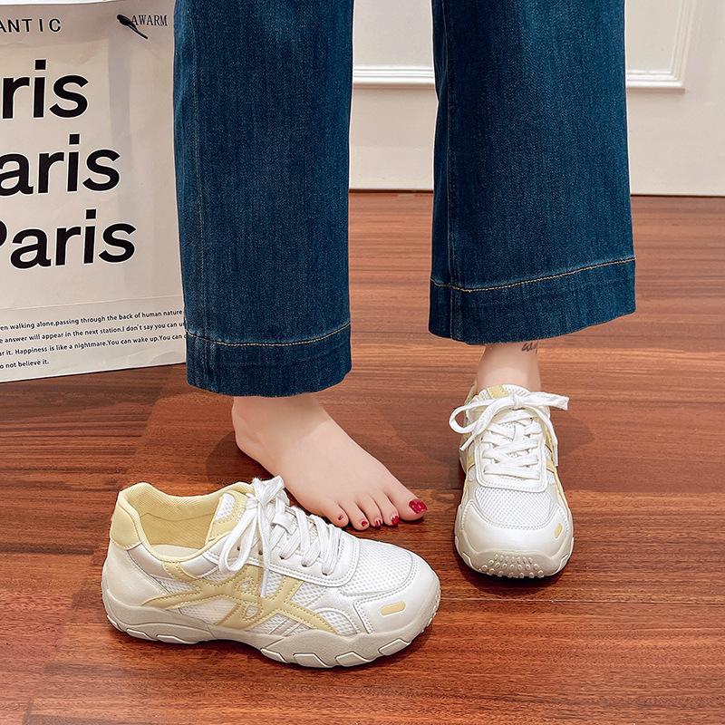 Autumn ice silk mesh inner height-increasing shoes women s tide breathable casual thick-soled lightweight running shoes 40 бежевый
Autumn ice silk mesh inner height-increasing shoes women s tide breathable casual thick-soled lightweight running shoes 40 бежевый