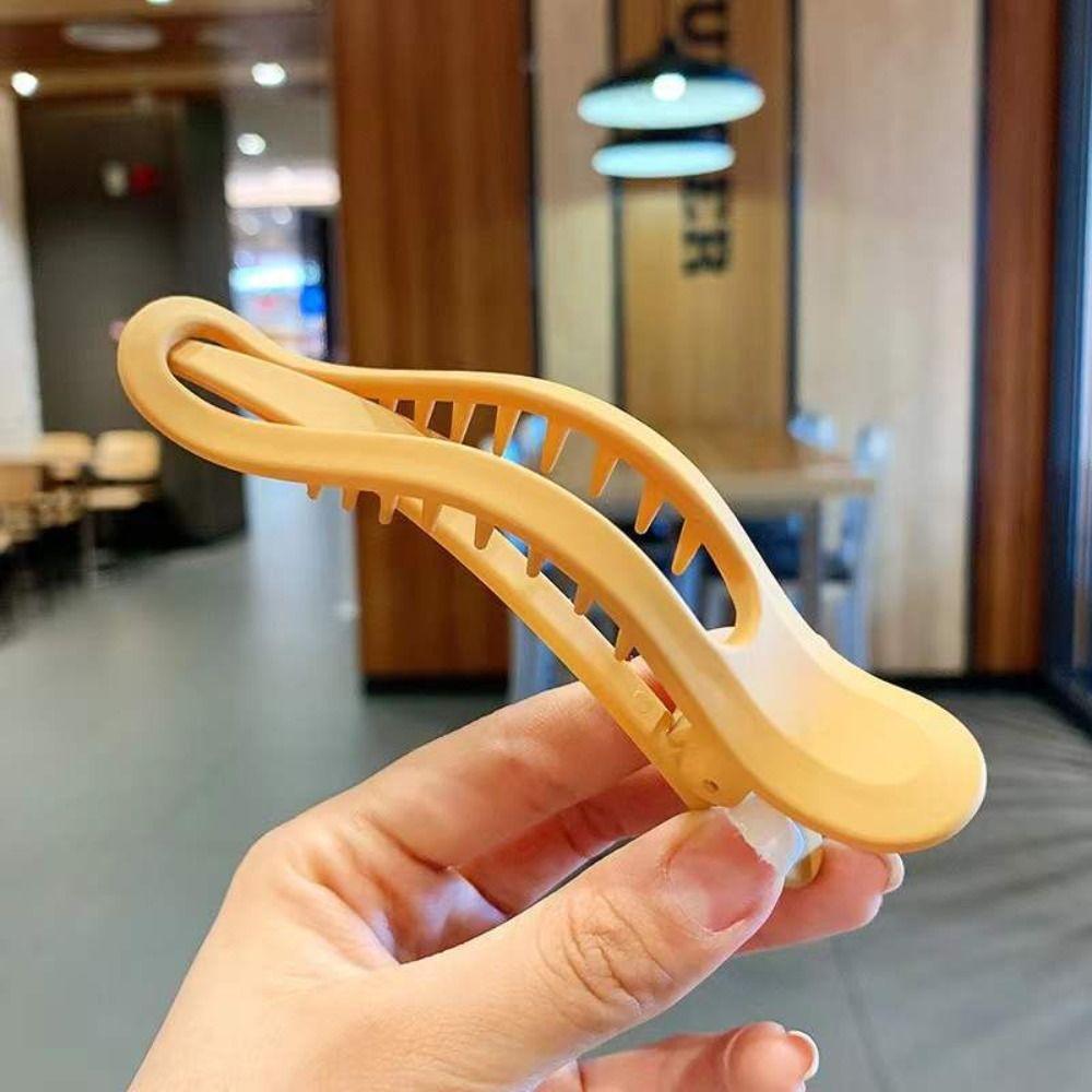 Элегантный Большой Женский Матовый Девочки Конфетного Цвета Зажим Утконос Пластиковый Зажим для Волос Заколка для Умывания кофейный
Элегантный Большой Женский Матовый Девочки Конфетного Цвета Зажим Утконос Пластиковый Зажим для Волос Заколка для Умывания кофейный