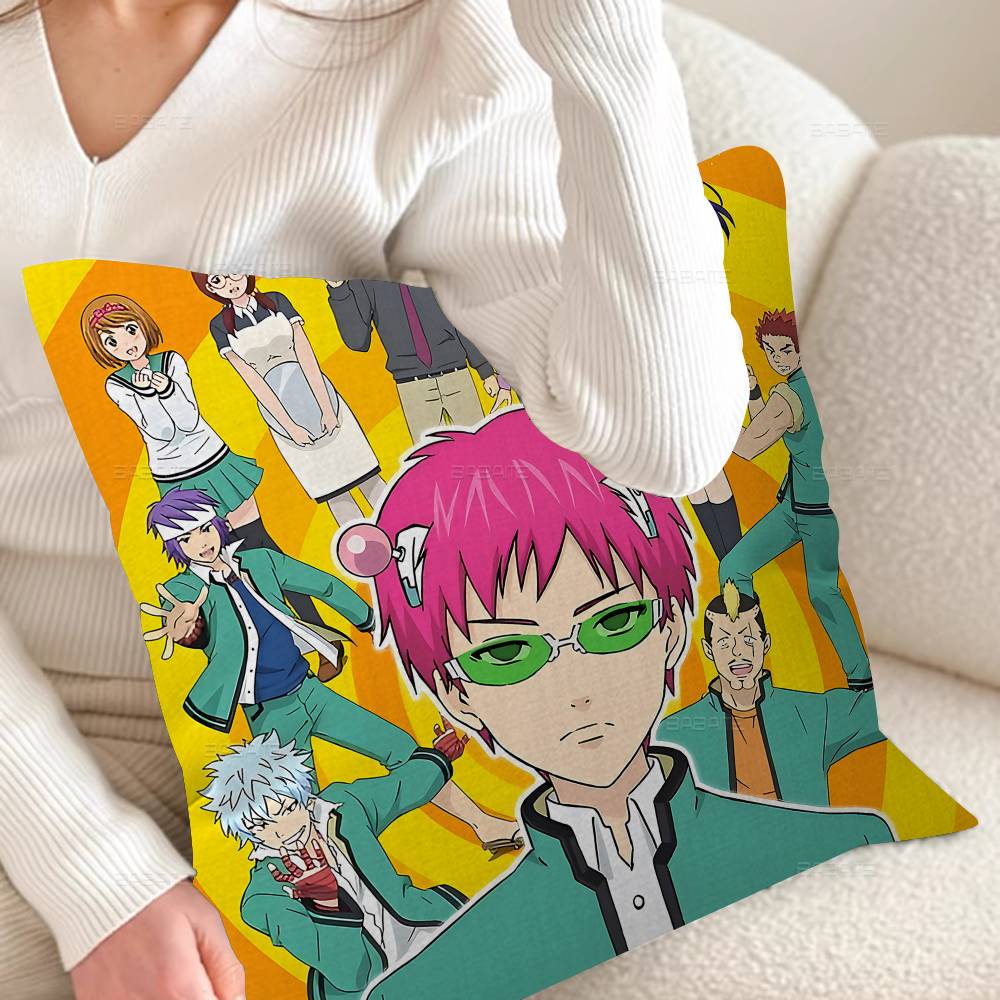 Classic Japanese Anime The Disastrous Life Of Saiki K Cushion Cover Polyester Sofa Cushions Decorative Throw Pillows Home 30x30 cm
Classic Japanese Anime The Disastrous Life Of Saiki K Cushion Cover Polyester Sofa Cushions Decorative Throw Pillows Home 30x30 cm