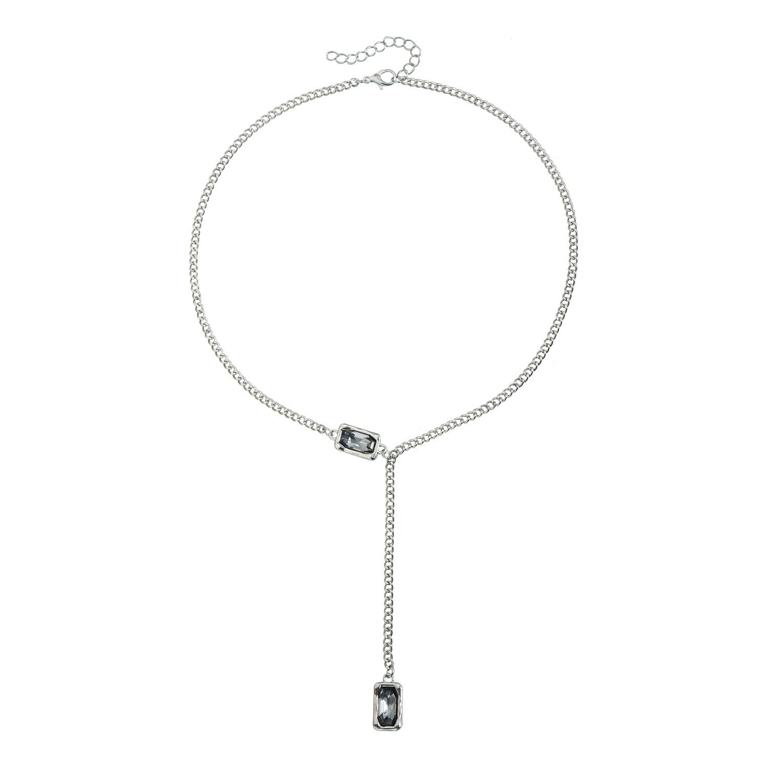 Fashion Charm Geometric Square Black Zircon Pendant Tassel Y-shaped Necklace for Women Simple Personality Collar Chain Zircon
Fashion Charm Geometric Square Black Zircon Pendant Tassel Y-shaped Necklace for Women Simple Personality Collar Chain Zircon