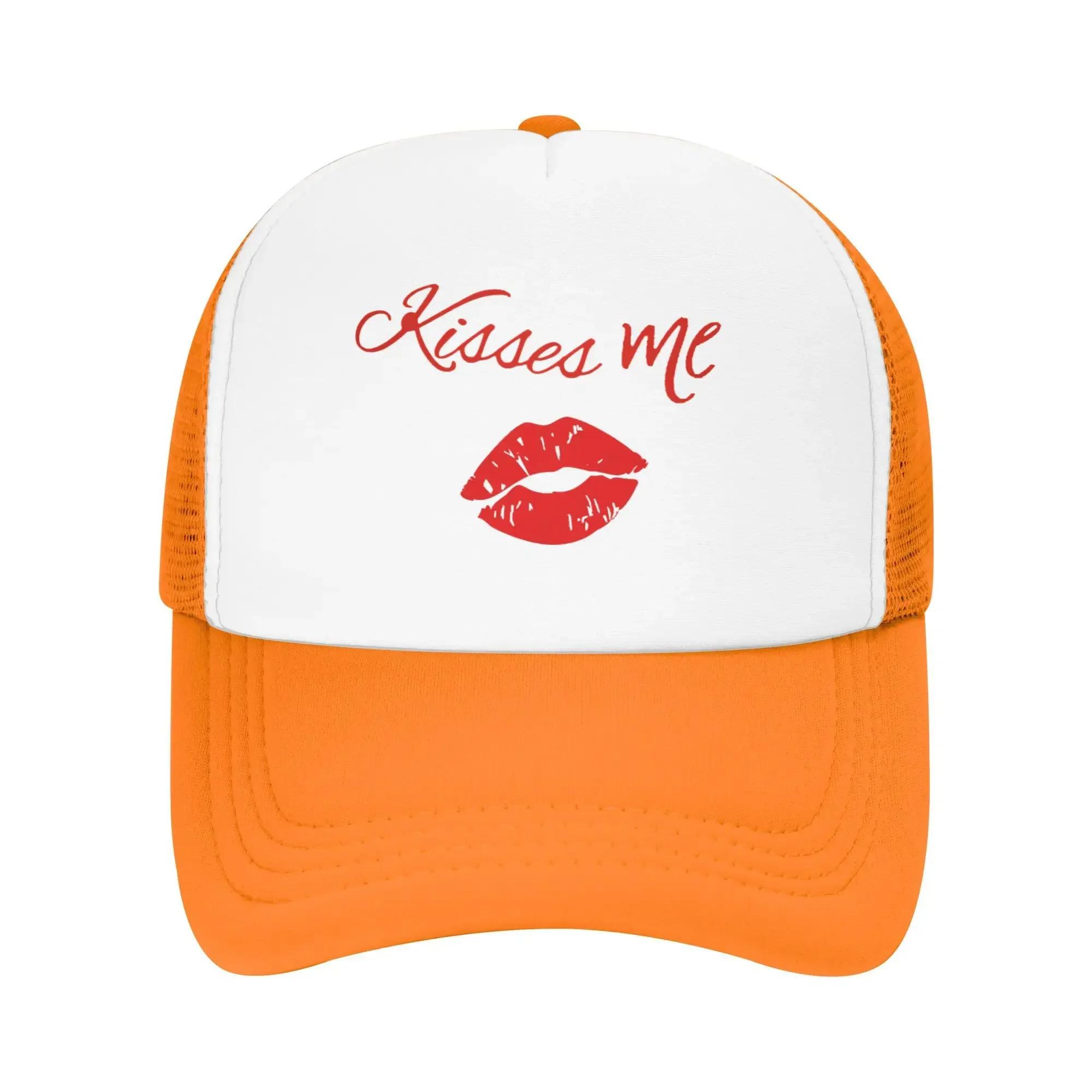 Red Kisses Me Artistic Lettering Lip M-Margiela Summer Mesh Baseball Caps For Womens Male Beach Dad Hats Hip Hop Trucker Cap One Size
Red Kisses Me Artistic Lettering Lip M-Margiela Summer Mesh Baseball Caps For Womens Male Beach Dad Hats Hip Hop Trucker Cap One Size