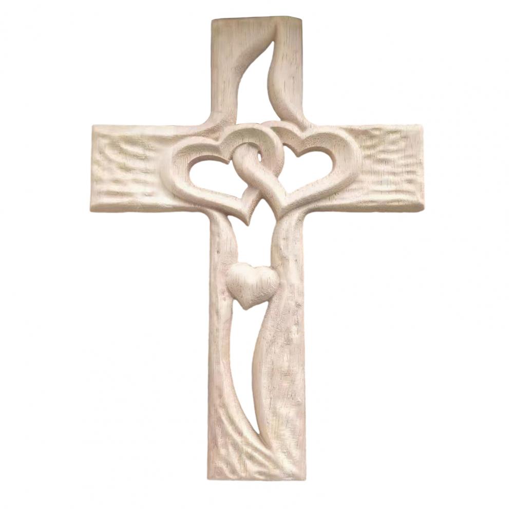 Intertwined Hearts Cross Wall Decoration Rustic Wall Hanging Decor Cross Rustic Wooden Intertwined Hearts Hand-carved Sculpture S
Intertwined Hearts Cross Wall Decoration Rustic Wall Hanging Decor Cross Rustic Wooden Intertwined Hearts Hand-carved Sculpture S