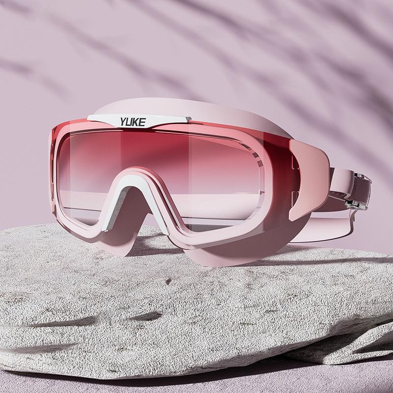 Новые модные очки для плавания с большой оправой, градиентные линзы, противотуманные, HD, водонепроницаемые, взрослые, профессиональные силиконовые очки для плавания
Новые модные очки для плавания с большой оправой, градиентные линзы, противотуманные, HD, водонепроницаемые, взрослые, профессиональные силиконовые очки для плавания