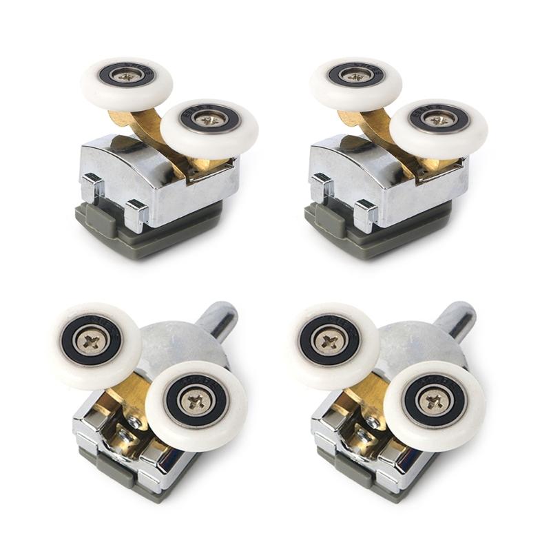 Set of 4 Curved Shower Door Rollers 23/25mm Top and Bottom Shower Glass Door Wheel Quiet Shower Door Pulley Replacement 25mm
Set of 4 Curved Shower Door Rollers 23/25mm Top and Bottom Shower Glass Door Wheel Quiet Shower Door Pulley Replacement 25mm
