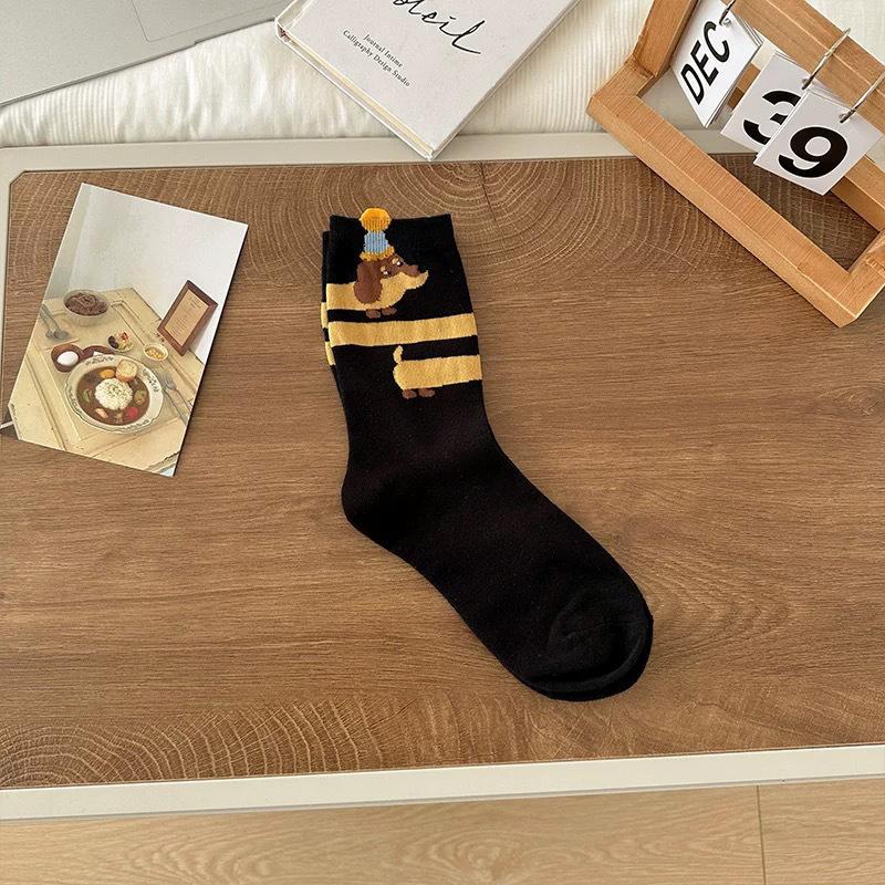 1/4 пары Аксессуары для одежды Дышащие носки до середины икры Игривые хлопковые носки Универсальные носки с щенками Подарок Один размер Милые Разноцветные 1PC
1/4 пары Аксессуары для одежды Дышащие носки до середины икры Игривые хлопковые носки Универсальные носки с щенками Подарок Один размер Милые Разноцветные 1PC