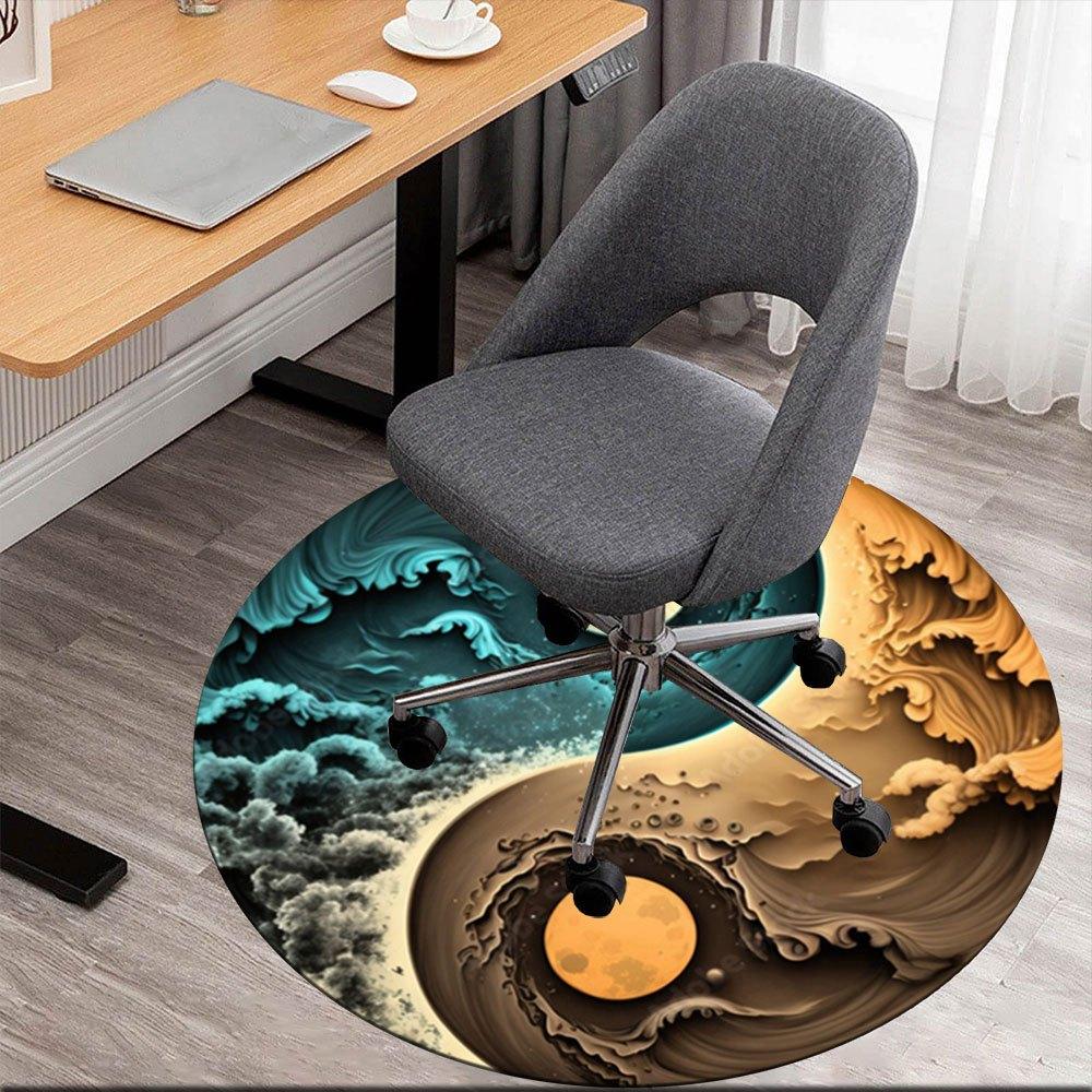 Yin Yang Waves: Moonlit Ocean Art PrintRound Non-Slip chair mat chair carpet for office Rugs for Office Decor Gift For Valentine s Day Mother s Day Ha 80cm by 80cm
Yin Yang Waves: Moonlit Ocean Art PrintRound Non-Slip chair mat chair carpet for office Rugs for Office Decor Gift For Valentine s Day Mother s Day Ha 80cm by 80cm