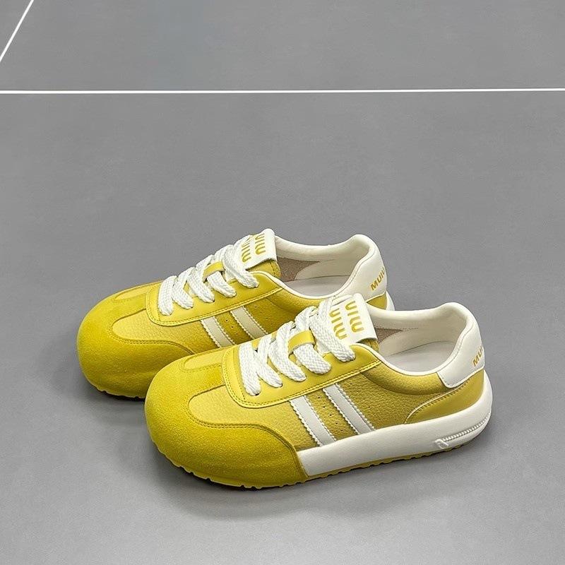 Мягкая кожа, сочетание цветов, немецкие тренировочные туфли, женские, весна 2025, новые, легкие, на толстой подошве, высококлассные, повседневные, спортивные, универсальные туфли Форреста Гампа 40 жёлтый
Мягкая кожа, сочетание цветов, немецкие тренировочные туфли, женские, весна 2025, новые, легкие, на толстой подошве, высококлассные, повседневные, спортивные, универсальные туфли Форреста Гампа 40 жёлтый